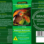 Calopsita e Outros Psitacídeos - Linha Cantador - Raposo Nutrição