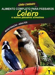 Coleiro e Outros Pássaros Silvestres - Linha Cantador - Raposo Nutrição