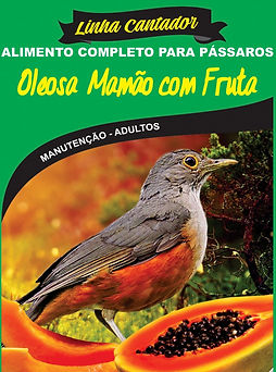 Oleosa Mamão com Fruta - Linha Cantador - Raposo Nutrição