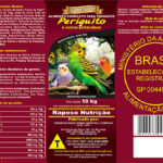 Periquito e Outros Psitacídeos - Linha Nobre - Raposo Nutrição