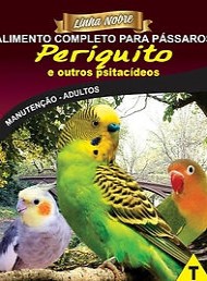 Periquito e Outros Psitacídeos - Linha Nobre - Raposo Nutrição