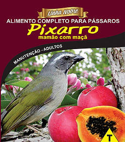 Pixarro Mamão e Maçã - Linha Nobre - Raposo Nutrição