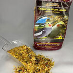 Farinhada com Mel para Calopsita e Outros Psitacídeos - Linha Nobre - Raposo Nutrição