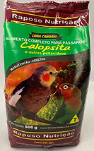 Calopsita e Outros Psitacídeos - Linha Cantador - Raposo Nutrição